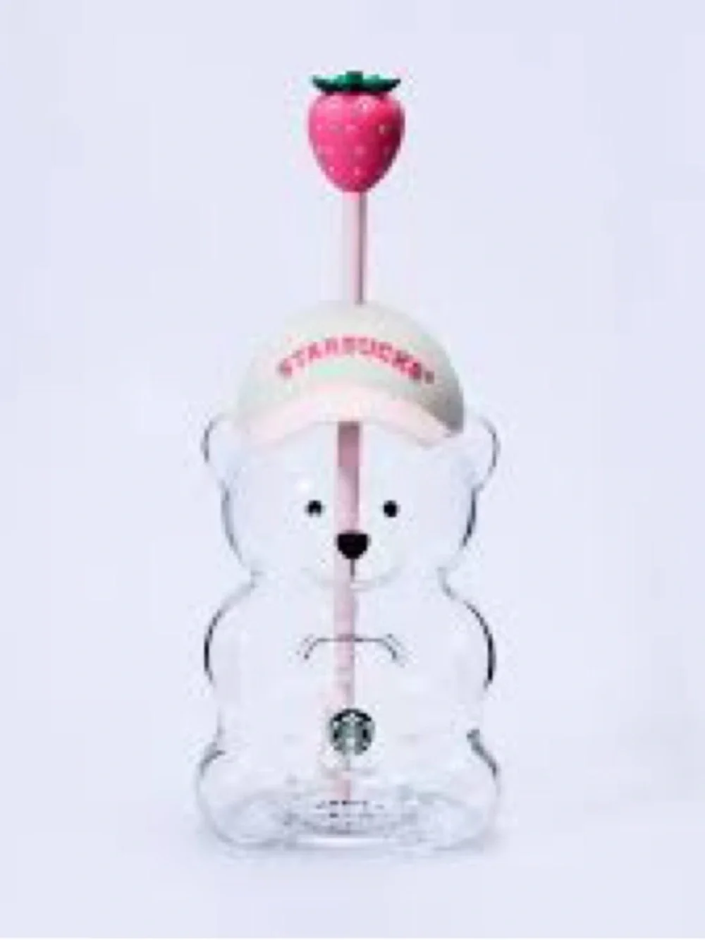 New! Starbucks Pink Bearista Strawberry Topper Summer 2026 Collection